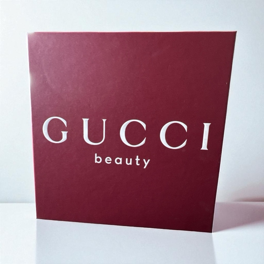 Gucci Beauty Burgundy Box. Gift or storage box